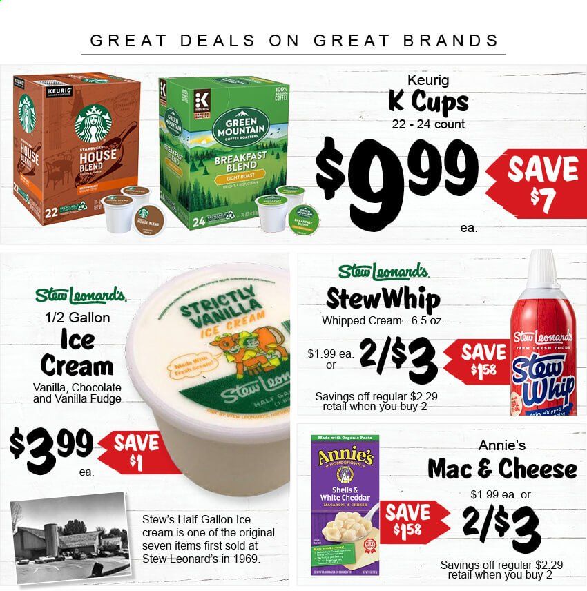 Stew Leonard's Weekly Ad Flyer October 7 to October 13