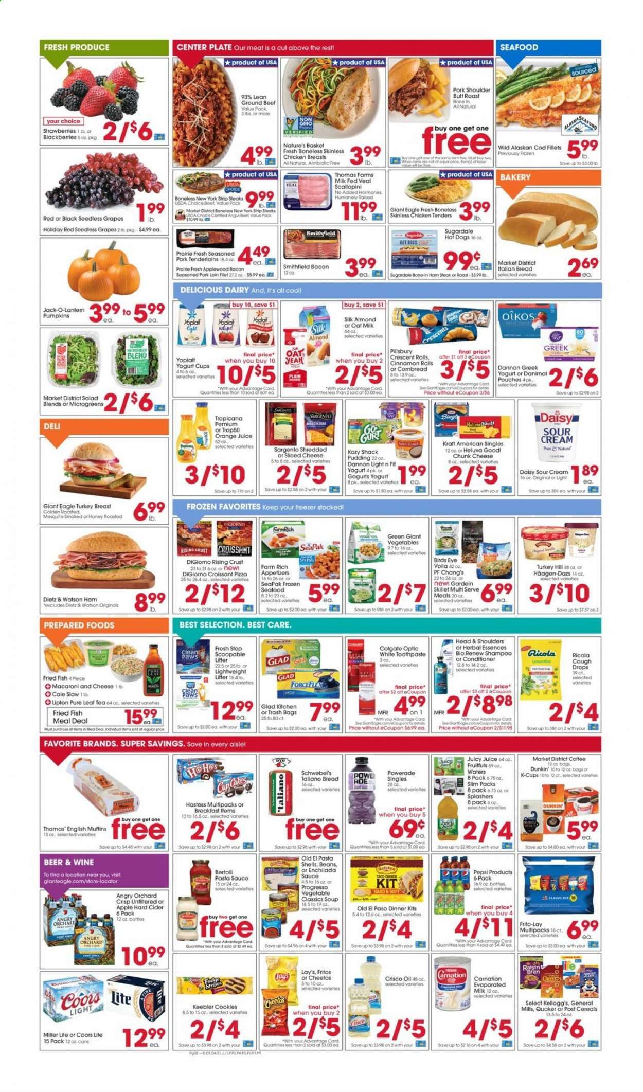 Giant Eagle Weekly Ad Flyer October 8 to October 14