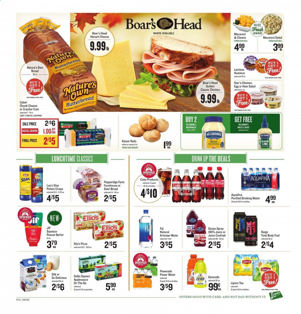 Lowes Foods Weekly Ad Flyer October 7 to October 13