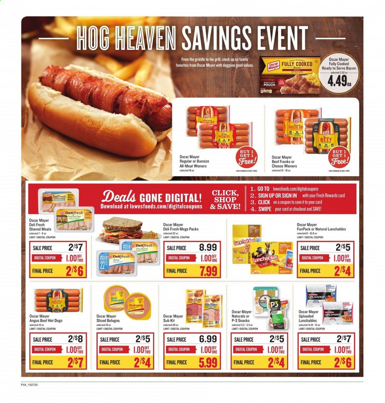 Lowes Foods Weekly Ad Flyer October 7 to October 13