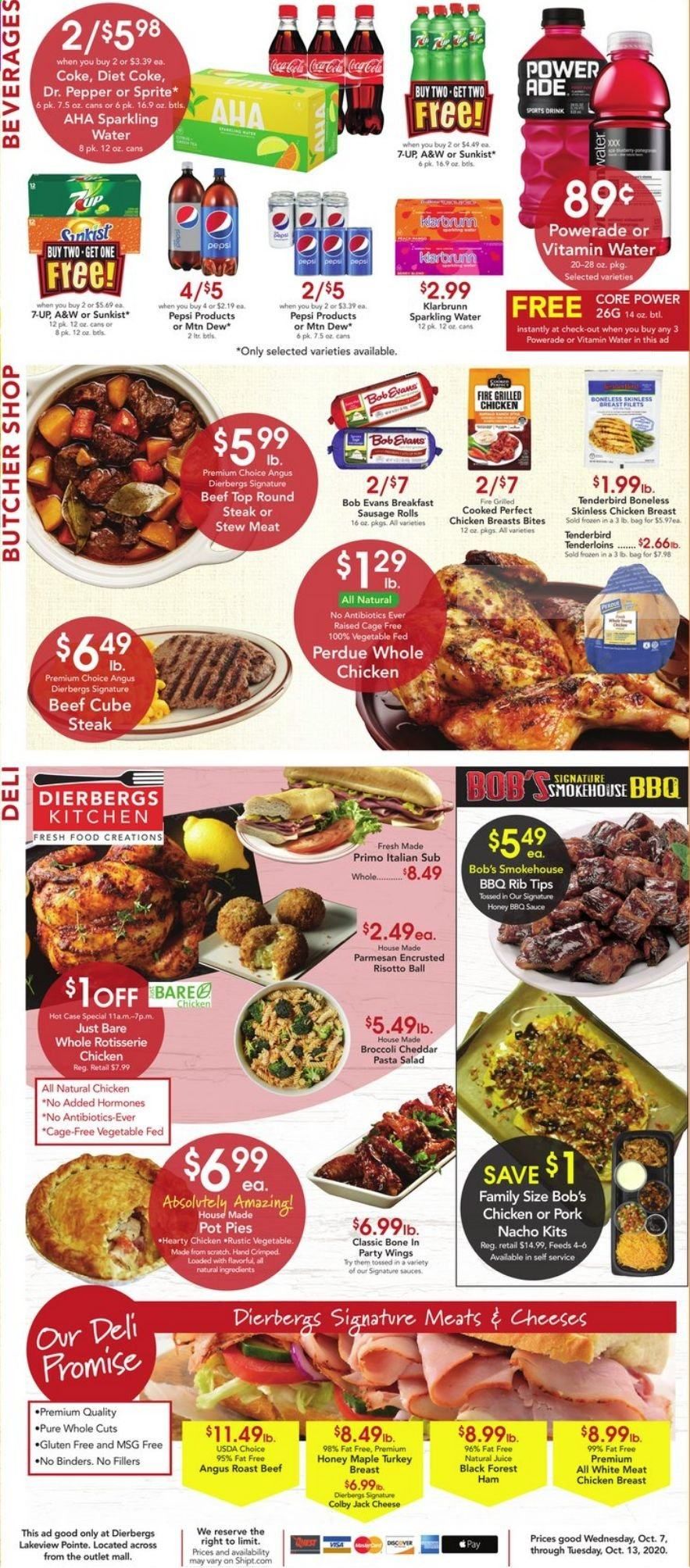 Dierbergs (MO) Weekly Ad Flyer October 7 to October 13