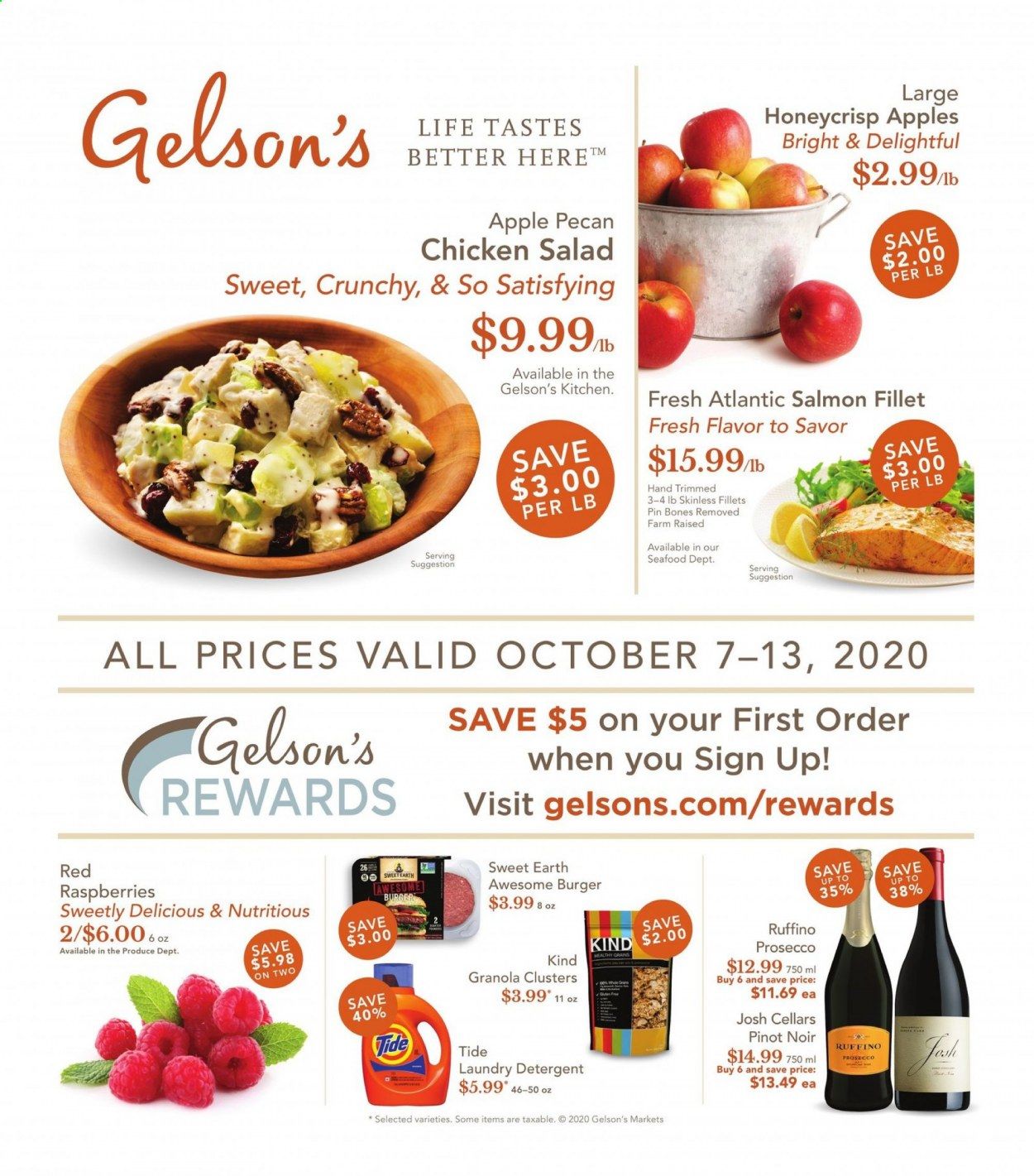 Gelson's Weekly Ad Flyer October 7 to October 13