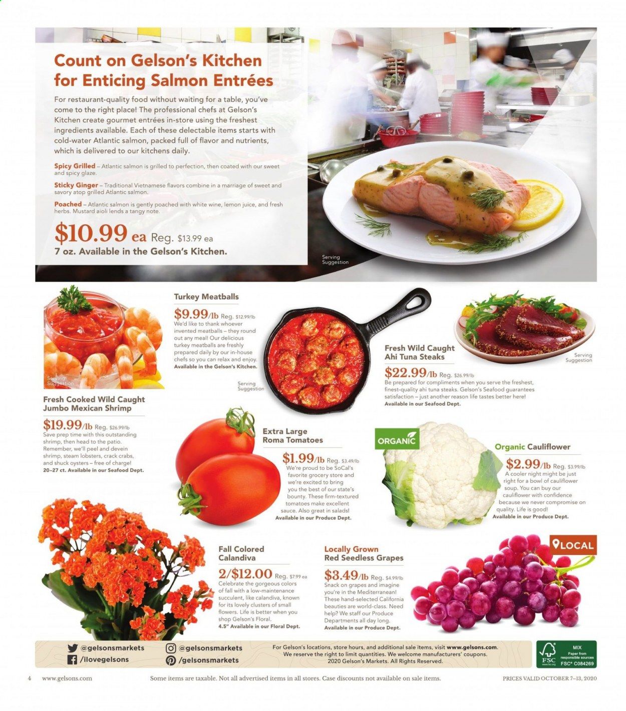 Gelson's Weekly Ad Flyer October 7 to October 13