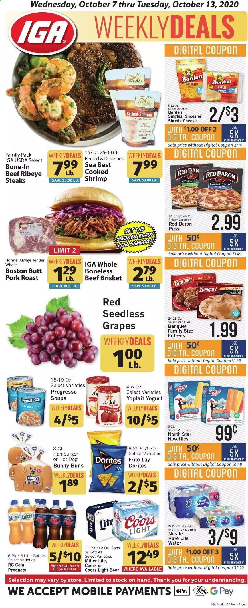IGA Weekly Ad Flyer October 7 to October 13