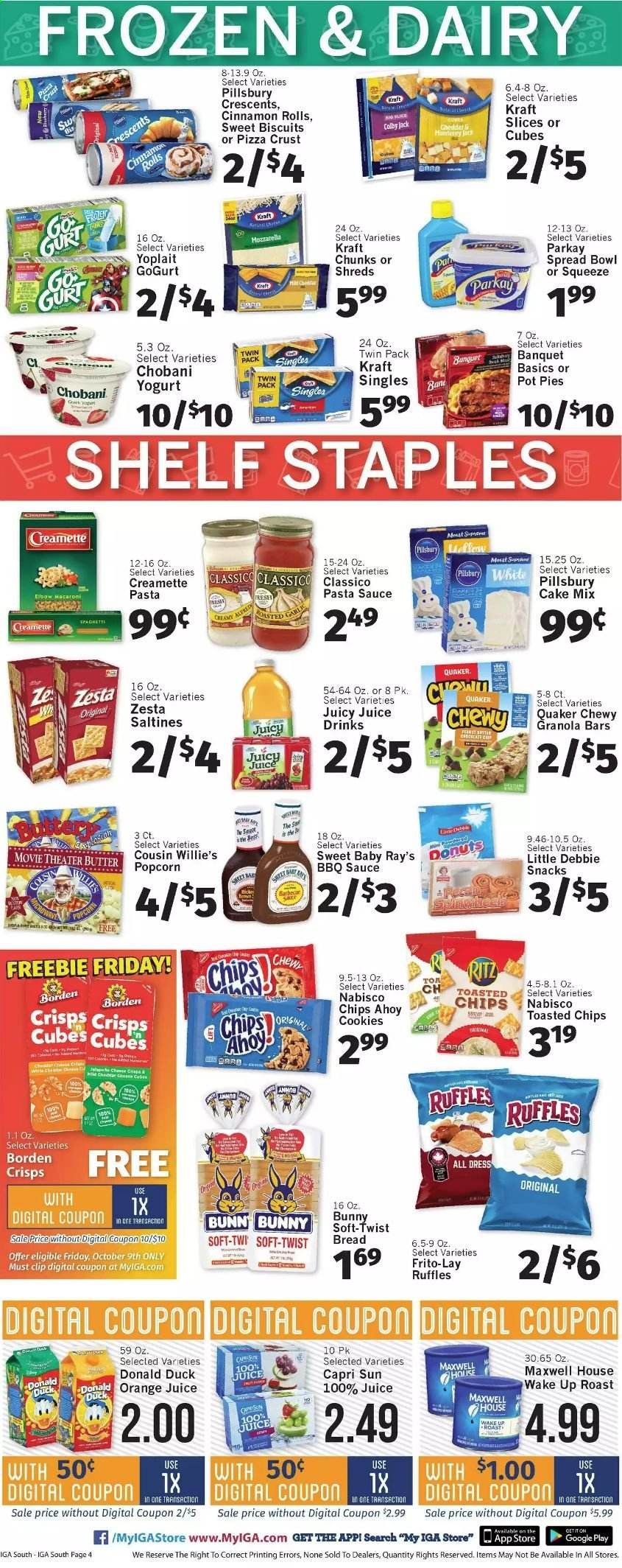 IGA Weekly Ad Flyer October 7 to October 13