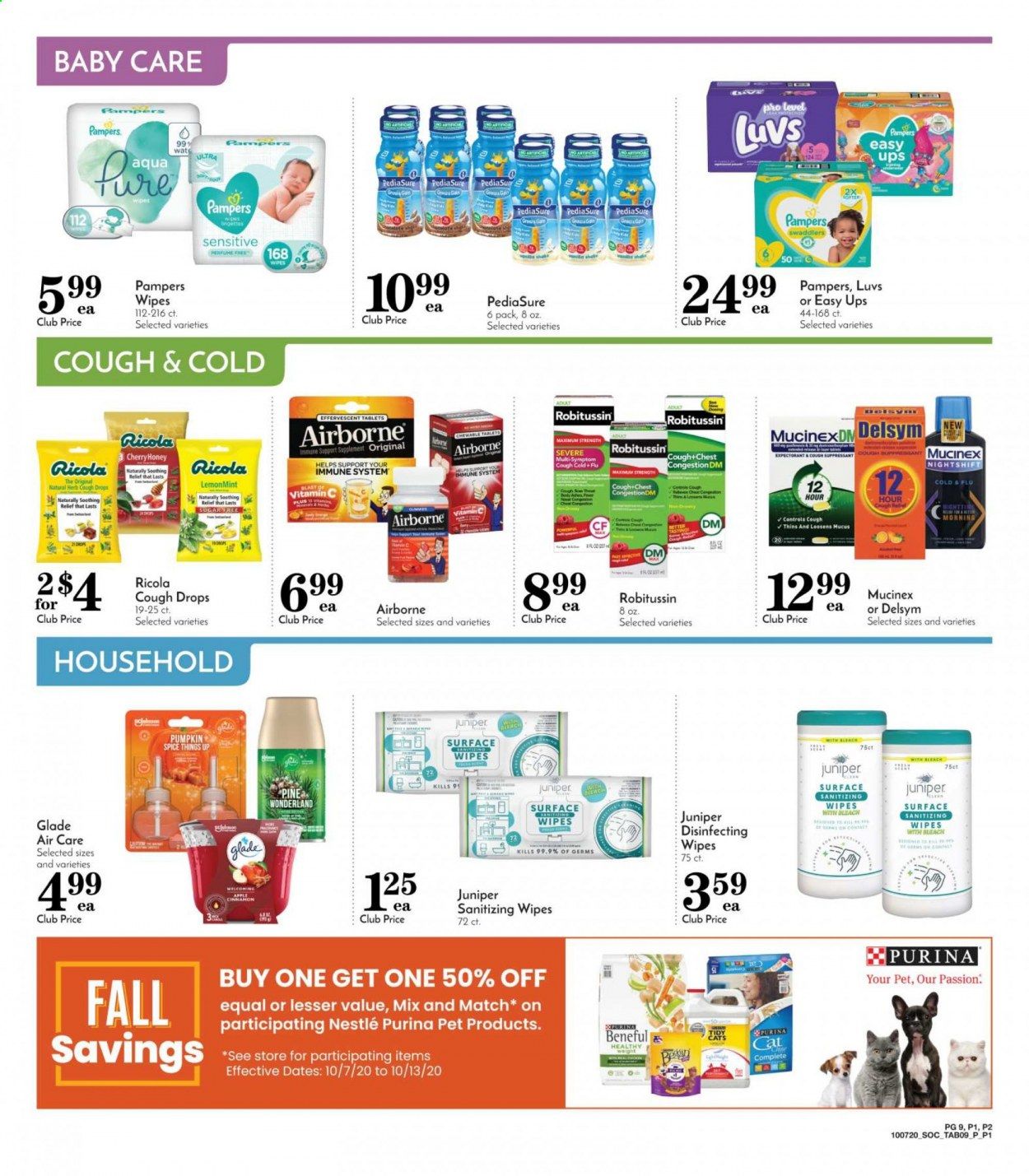 Pavilions Weekly Ad Flyer October 7 to October 13