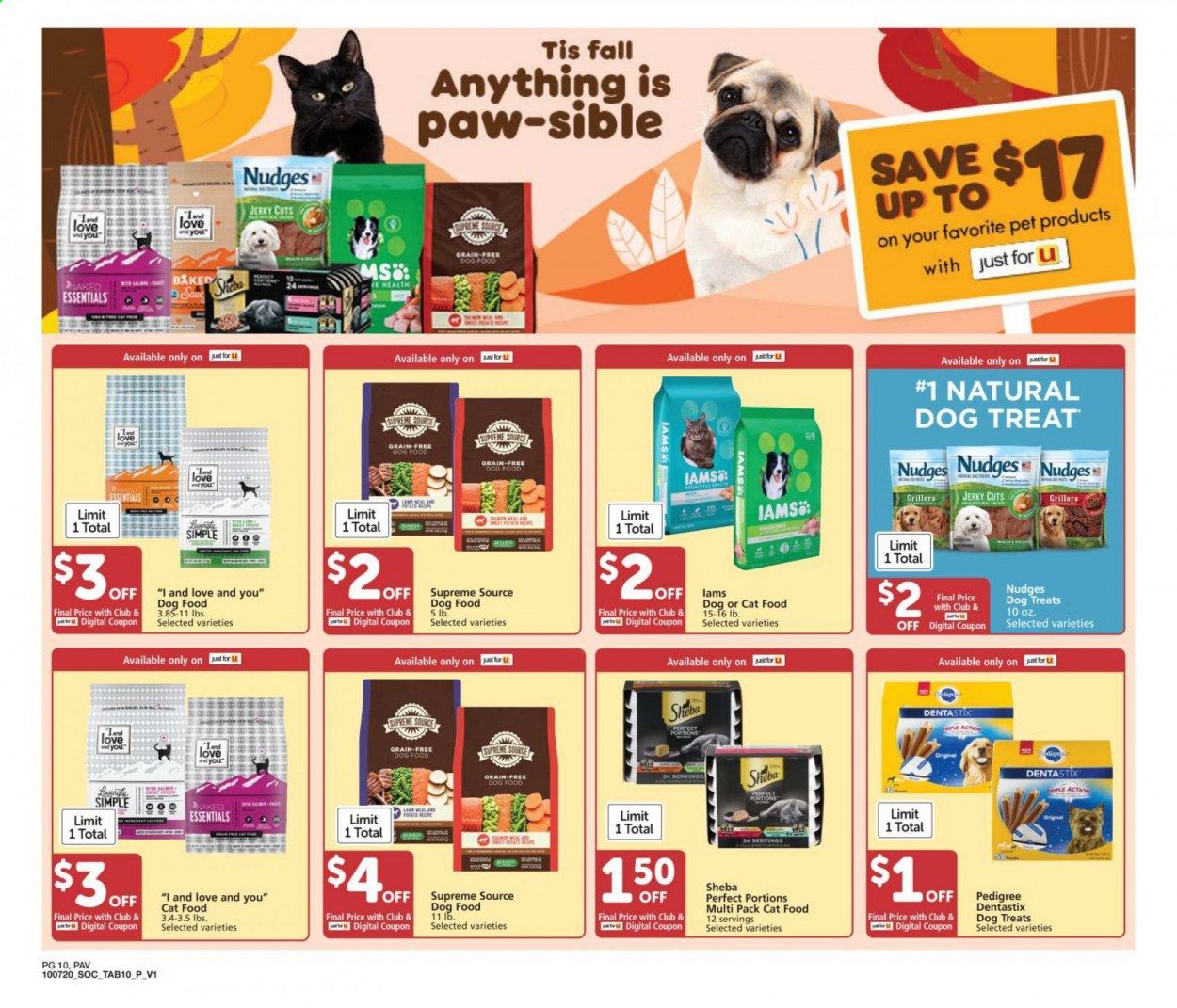 Pavilions Weekly Ad Flyer October 7 to October 27
