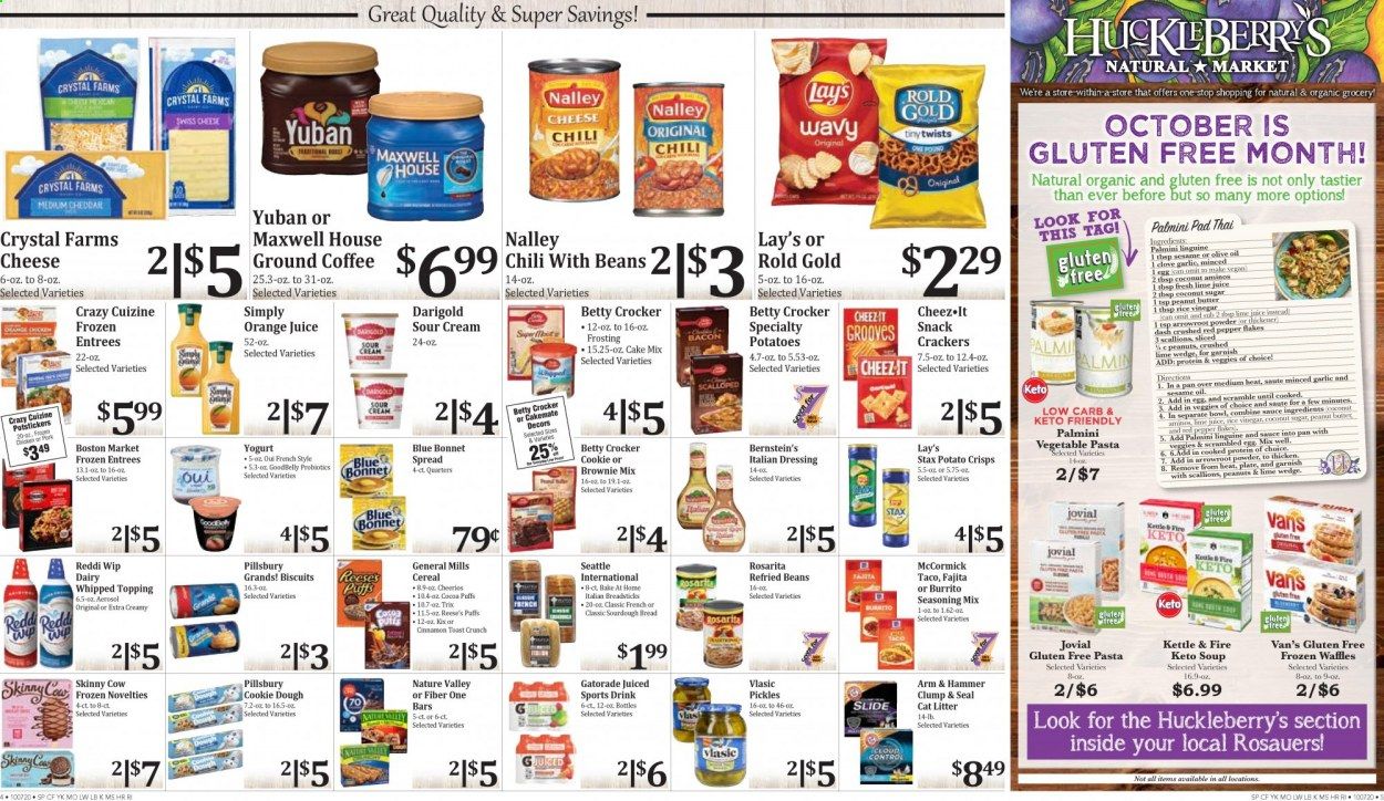 Rosauers Weekly Ad Flyer October 7 to October 13