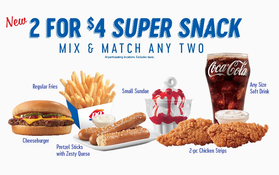Save Big with the 2 for $4 Super Snack Menu Every Day at Dairy Queen Save Big with the 2 for $4 Super Snack Menu Every Day at Dairy Queen