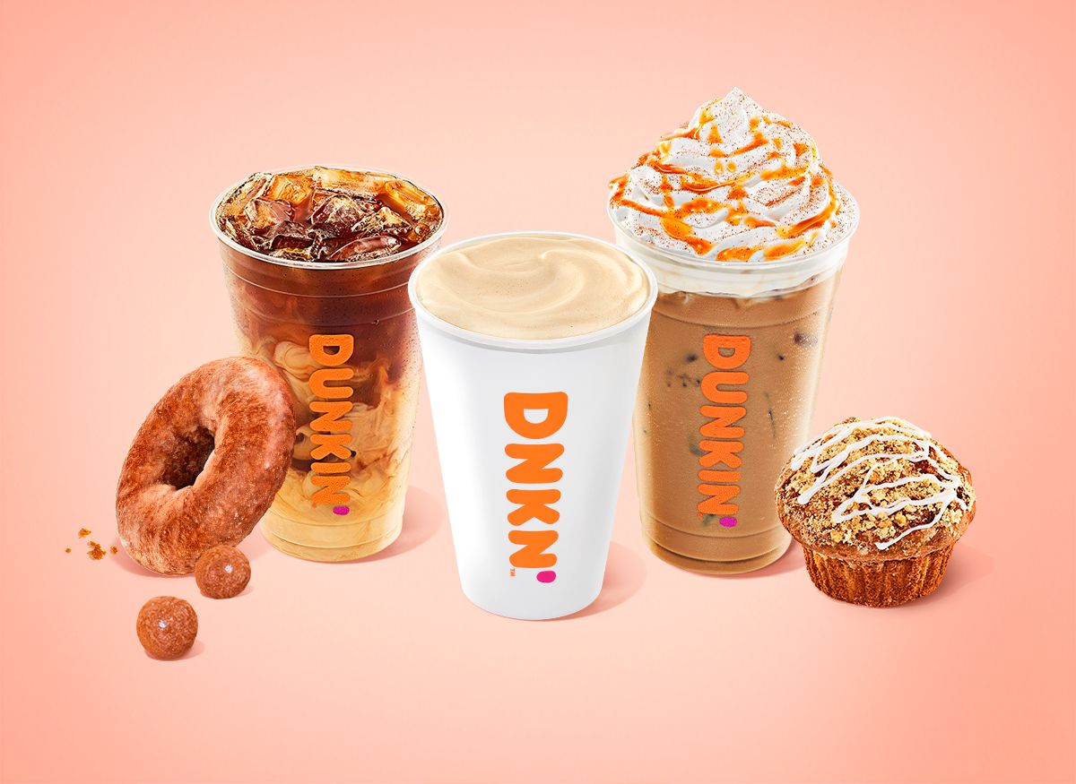 New Pumpkin Spice Latte and Returning Pumpkin Favorites are at Dunkin’ Donuts: Muffins, Donuts, Munchkins & More New Pumpkin Spice Latte and Returning Pumpkin Favorites are at Dunkin’ Donuts: Muffins, Donuts, Munchkins & More