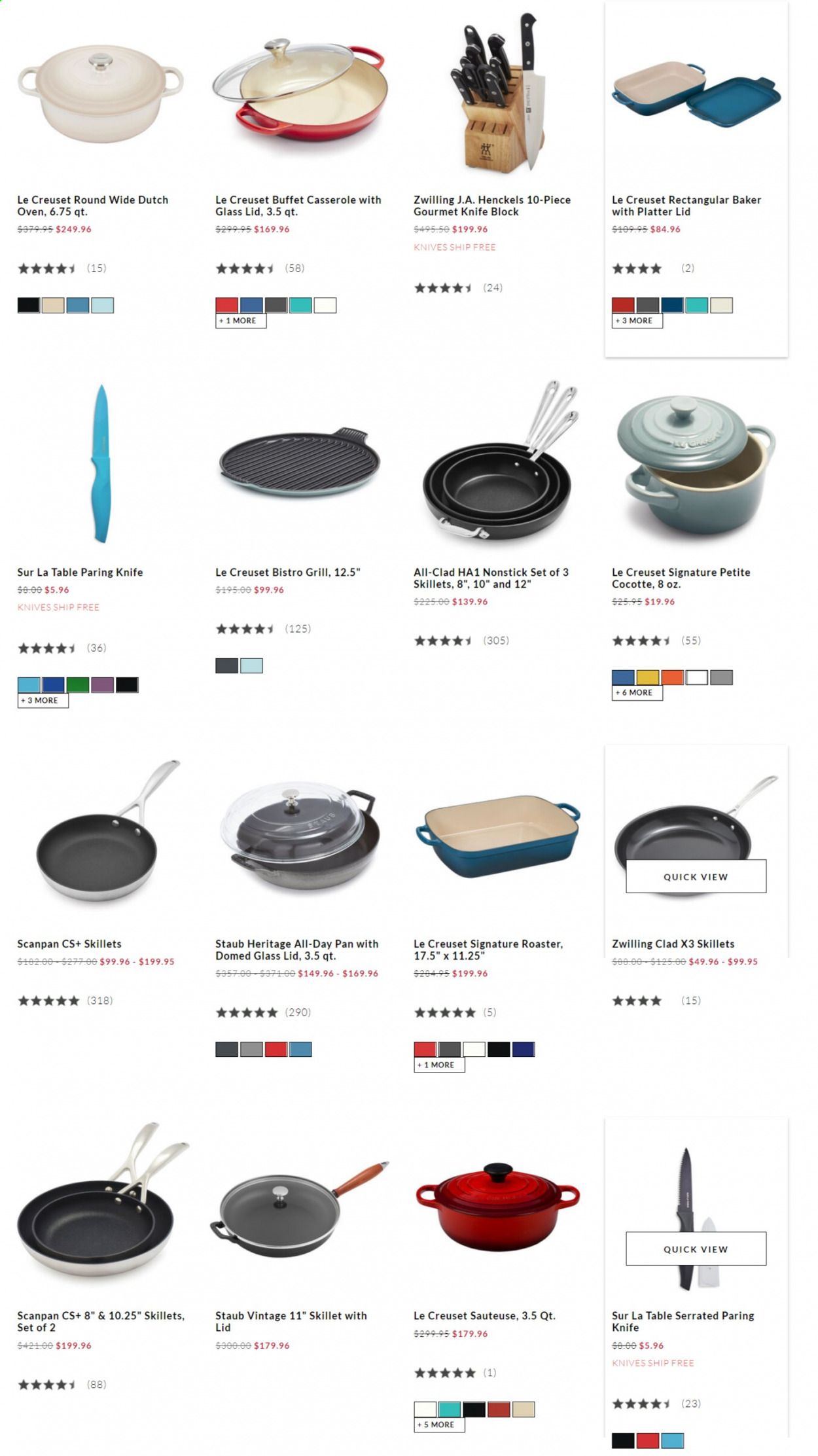 Sur La Table Weekly Ad Flyer October 8 to October 15