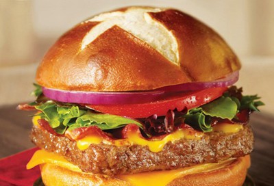 Brand New Pretzel Bacon Pub Cheeseburger Arrives at Wendy’s 