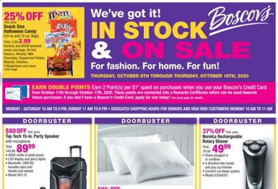 Boscov's Weekly Ad Flyer October 8 to October 15