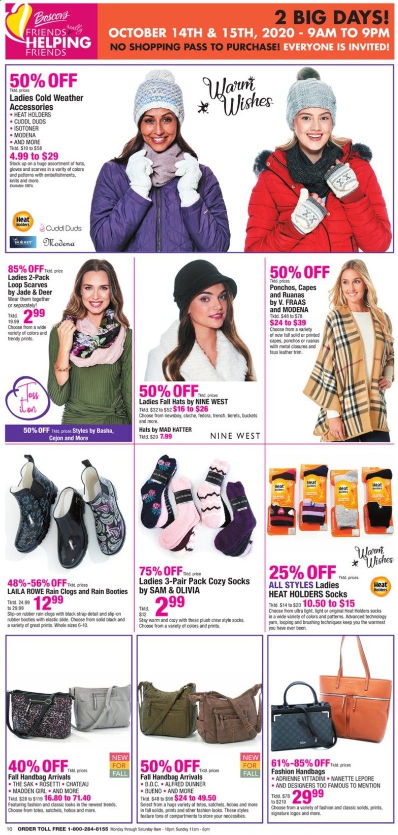 Boscov's Weekly Ad Flyer October 8 to October 15