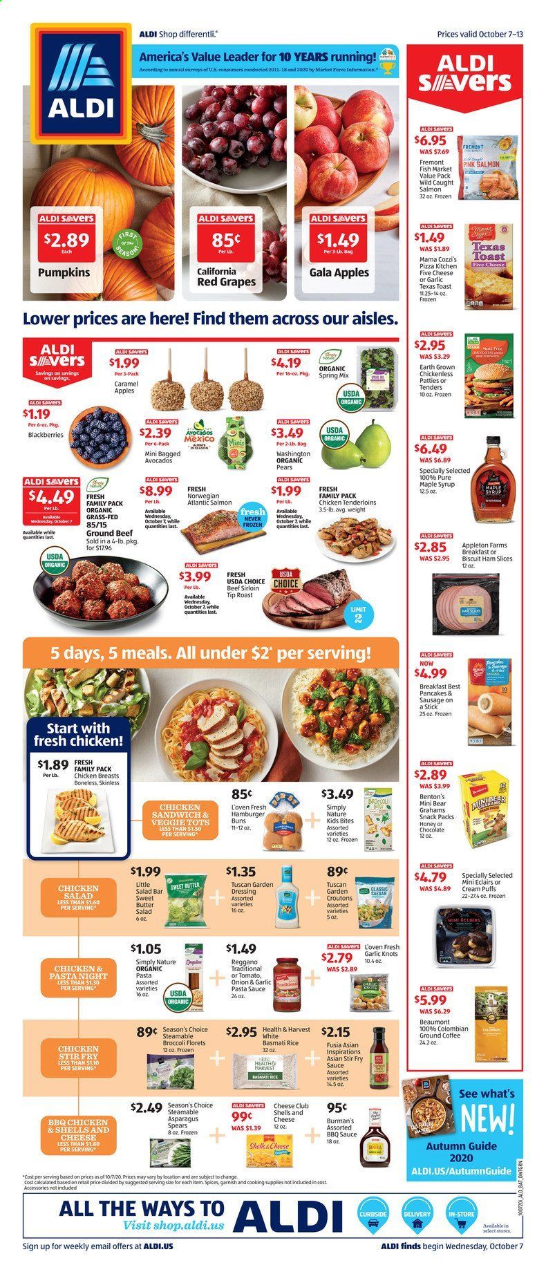 ALDI (IL, NJ) Weekly Ad Flyer October 7 to October 13