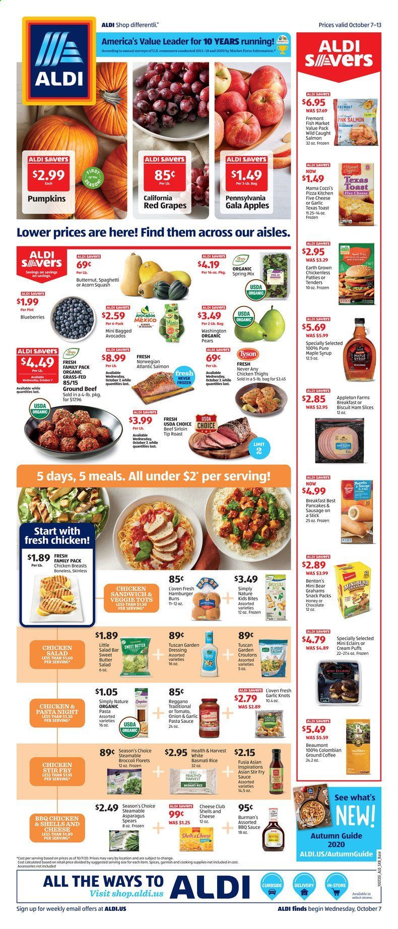 ALDI (NY, OH, PA, WV) Weekly Ad Flyer October 7 to October 13