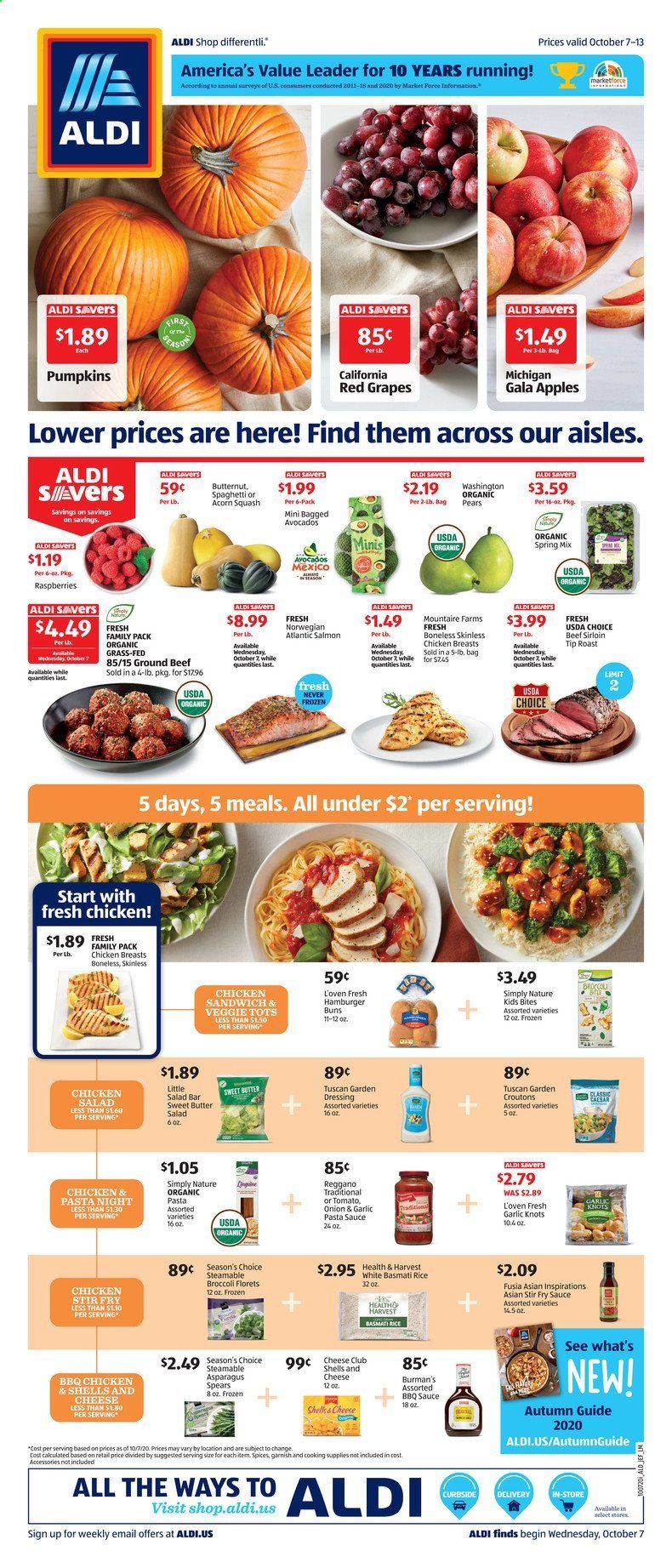ALDI (GA, SC) Weekly Ad Flyer October 7 to October 13
