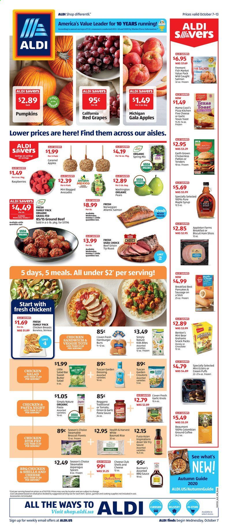 ALDI (OH) Weekly Ad Flyer October 7 to October 13