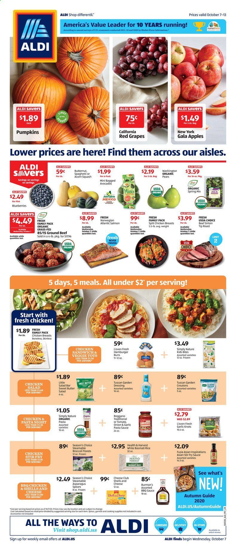 ALDI (KS, NC, VA) Weekly Ad Flyer October 7 to October 13