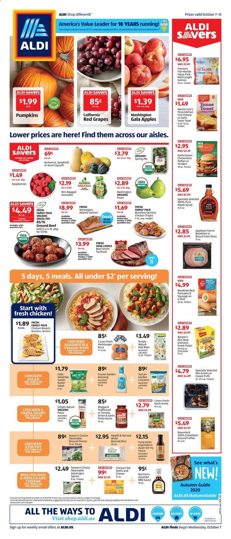 ALDI (OK, TX) Weekly Ad Flyer October 7 to October 13