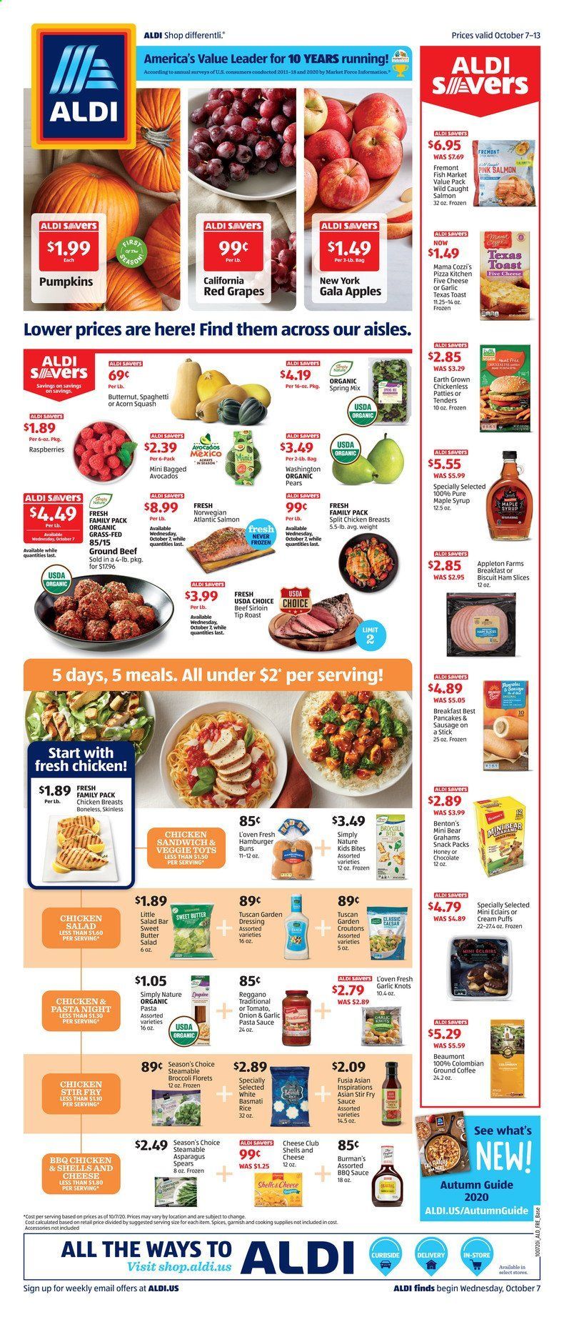 ALDI (DC, MD, PA, VA) Weekly Ad Flyer October 7 to October 13