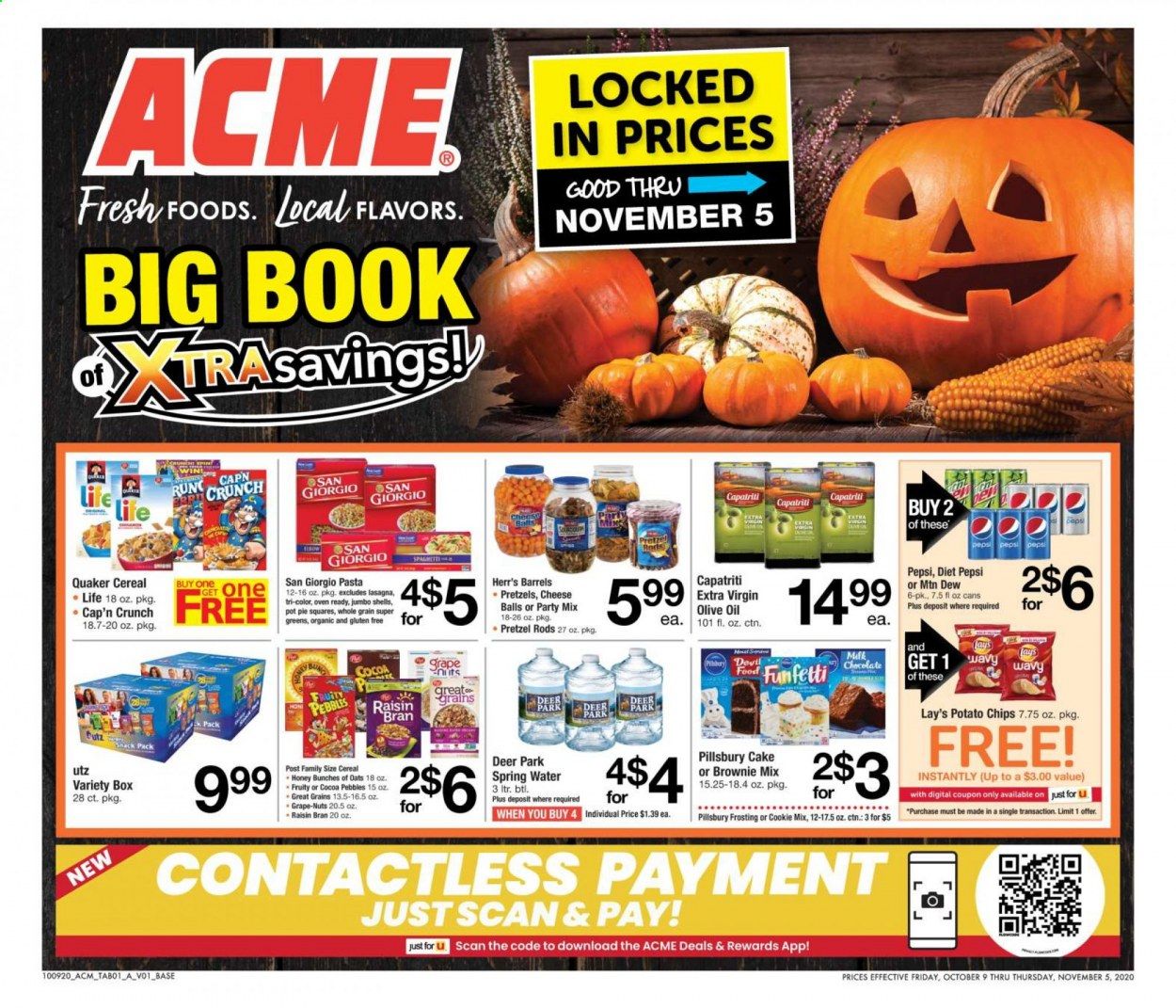 ACME Weekly Ad Flyer October 9 to November 5