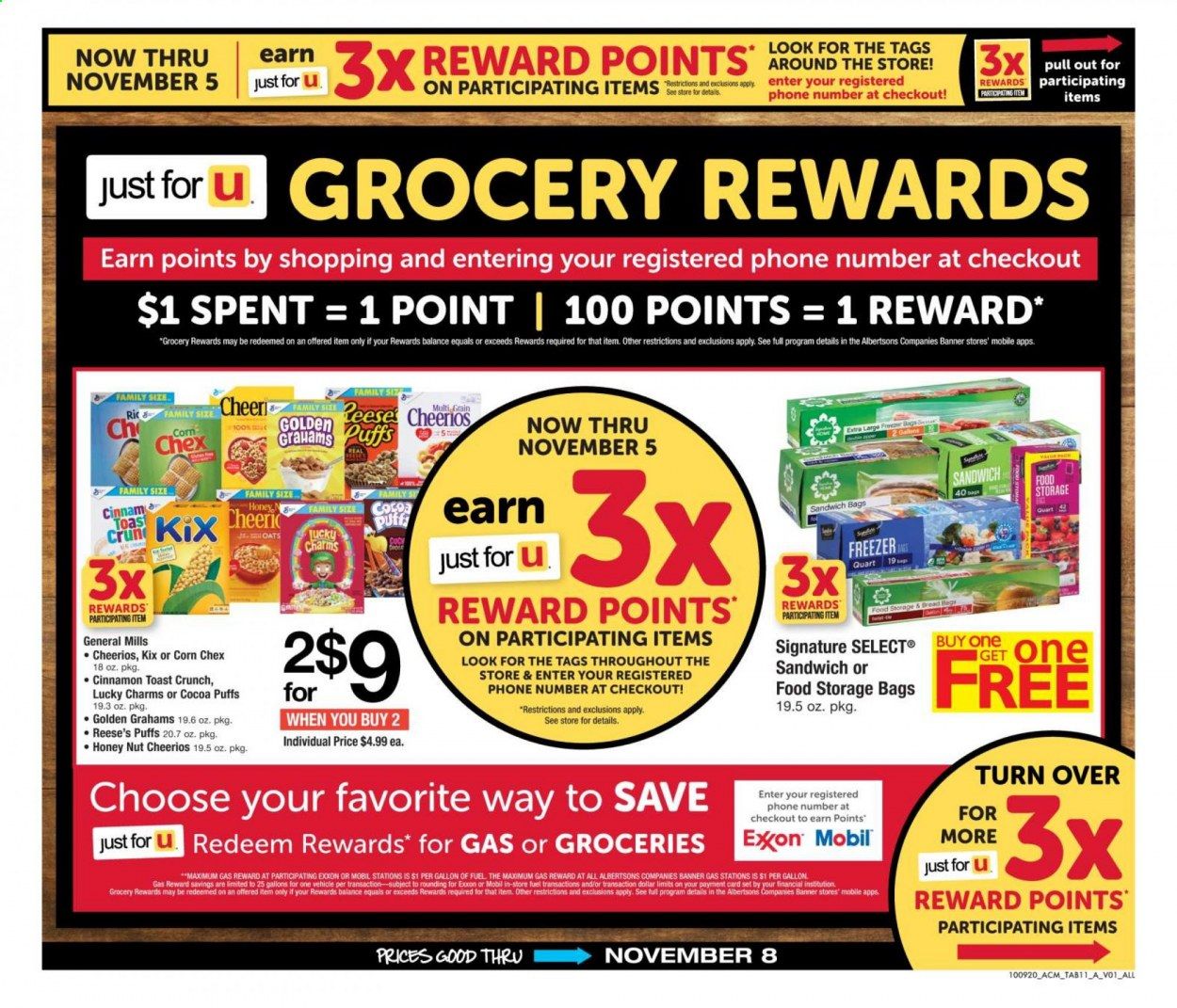 ACME Weekly Ad Flyer October 9 to November 5