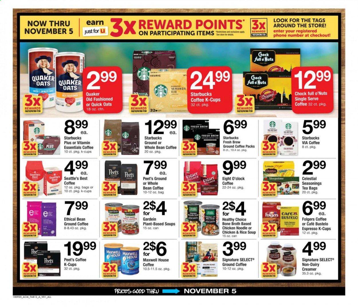 ACME Weekly Ad Flyer October 9 to November 5