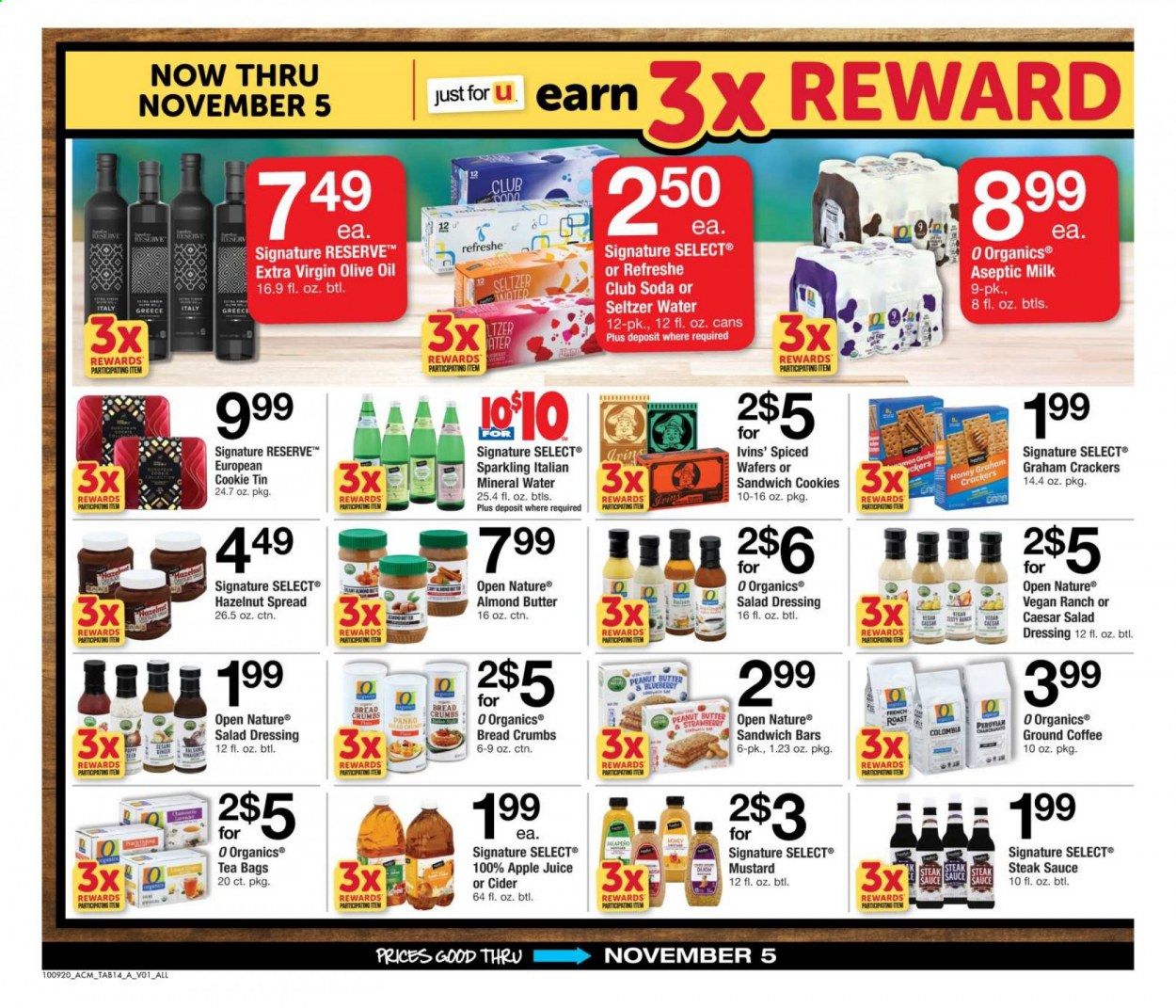 ACME Weekly Ad Flyer October 9 to November 5