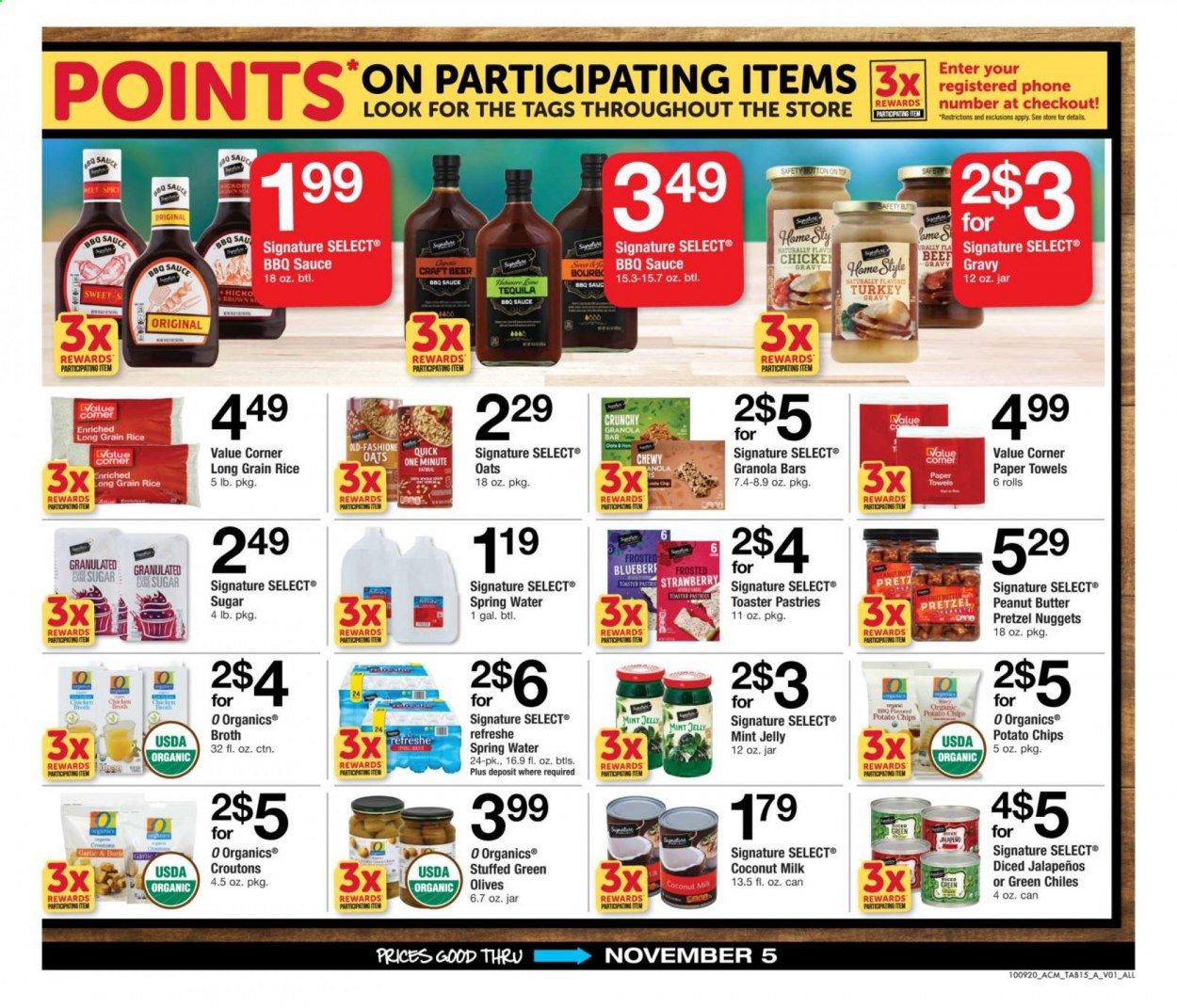 ACME Weekly Ad Flyer October 9 to November 5