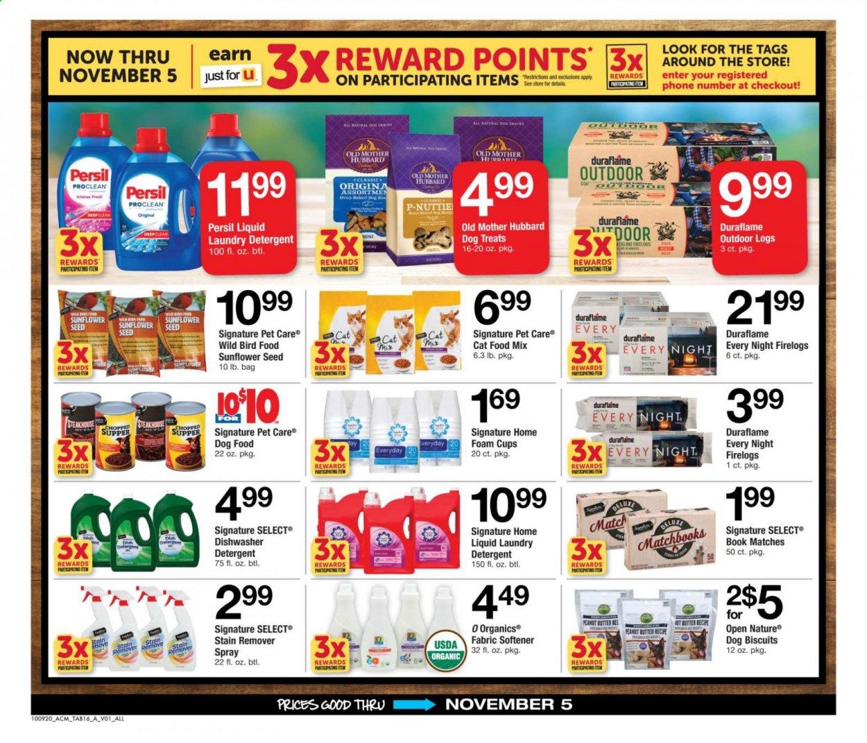ACME Weekly Ad Flyer October 9 to November 5