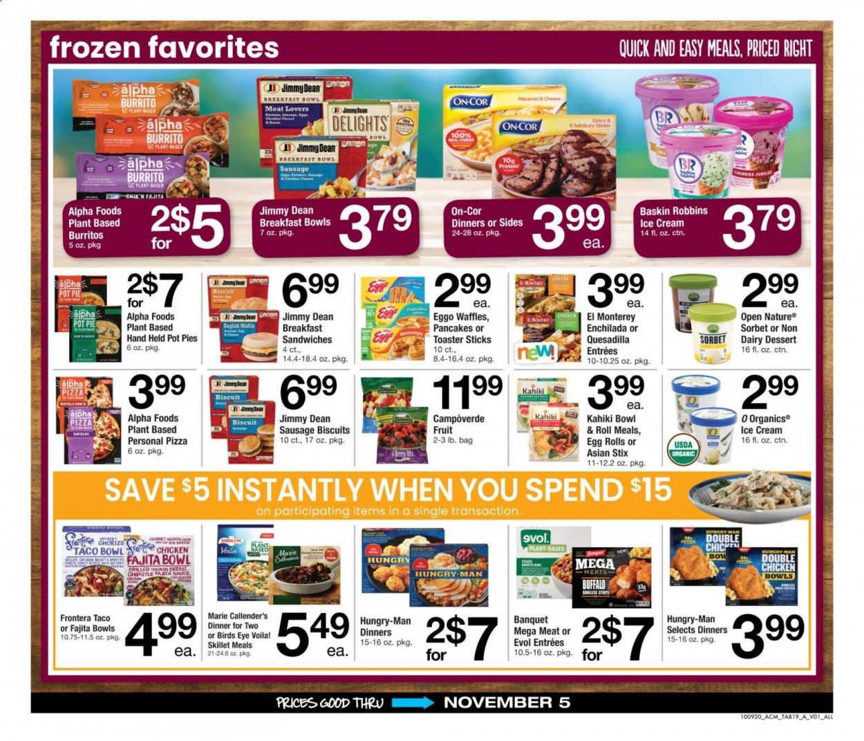 ACME Weekly Ad Flyer October 9 to November 5