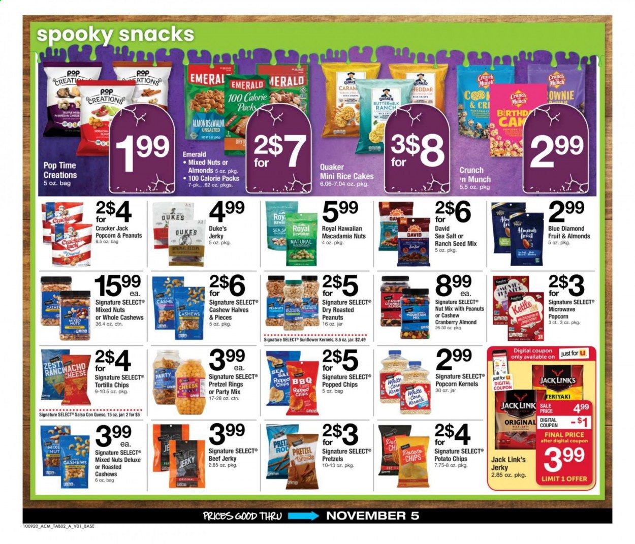 ACME Weekly Ad Flyer October 9 to November 5