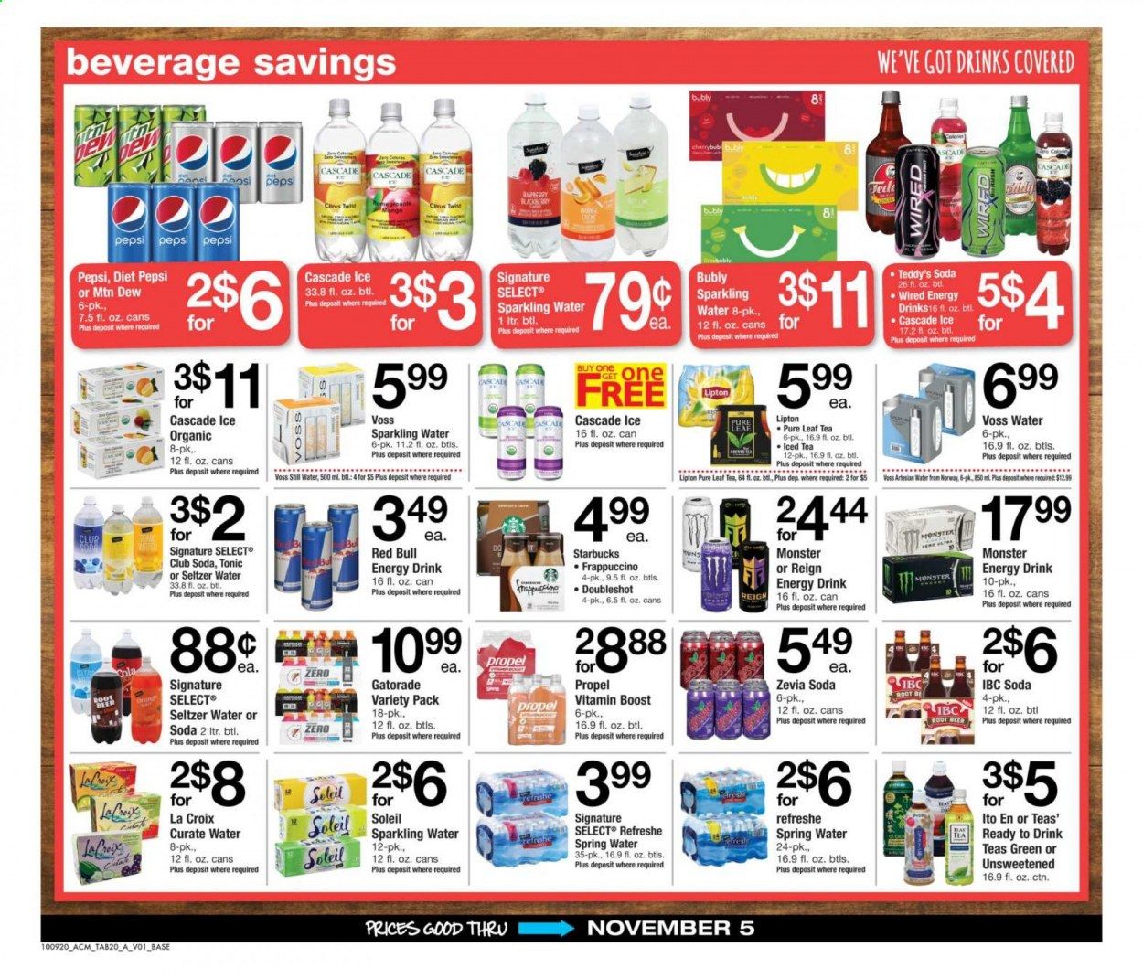 ACME Weekly Ad Flyer October 9 to November 5