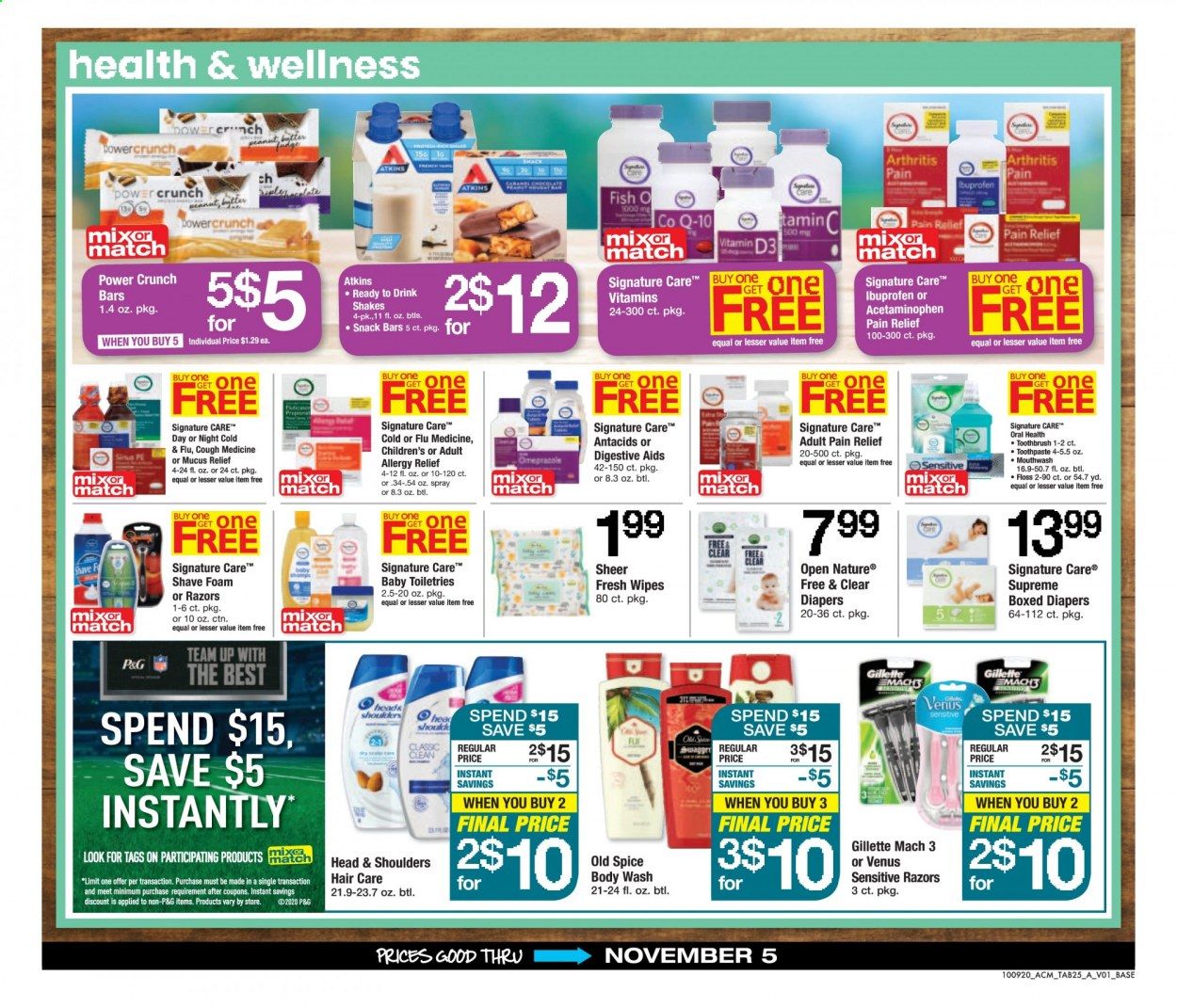 ACME Weekly Ad Flyer October 9 to November 5