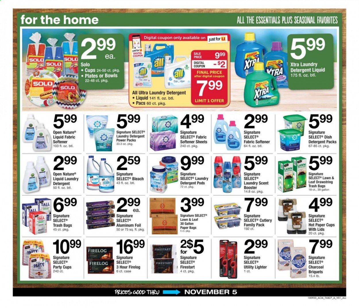 ACME Weekly Ad Flyer October 9 to November 5