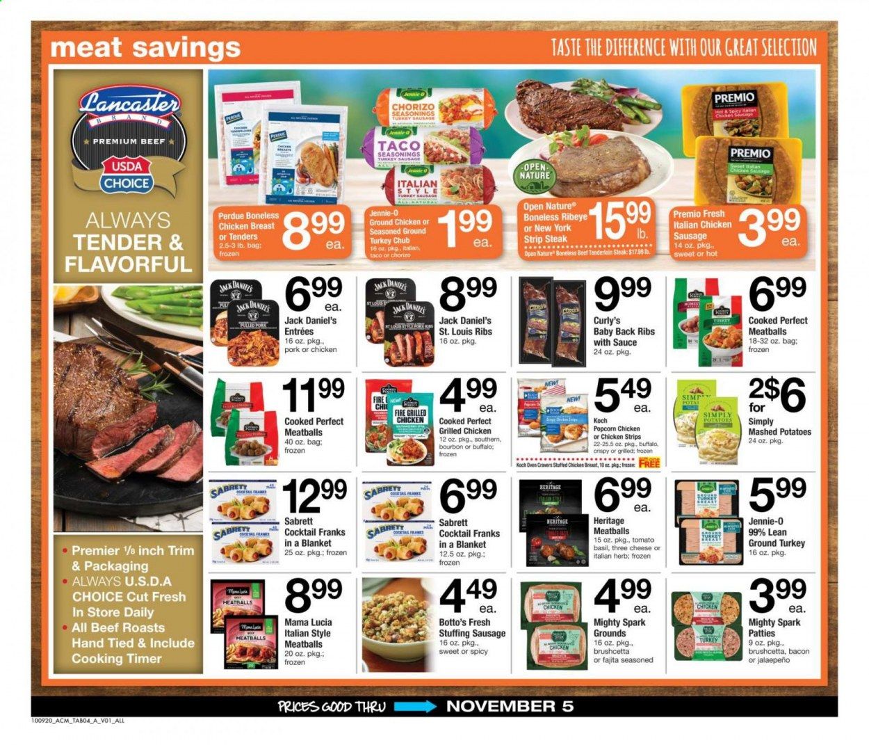 ACME Weekly Ad Flyer October 9 to November 5
