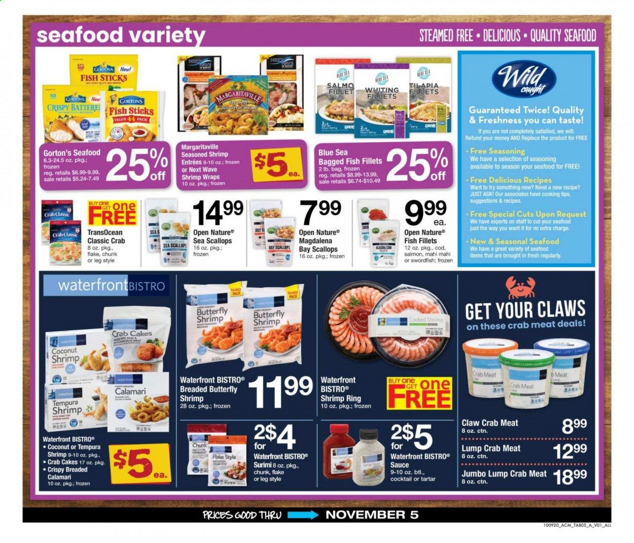 ACME Weekly Ad Flyer October 9 to November 5