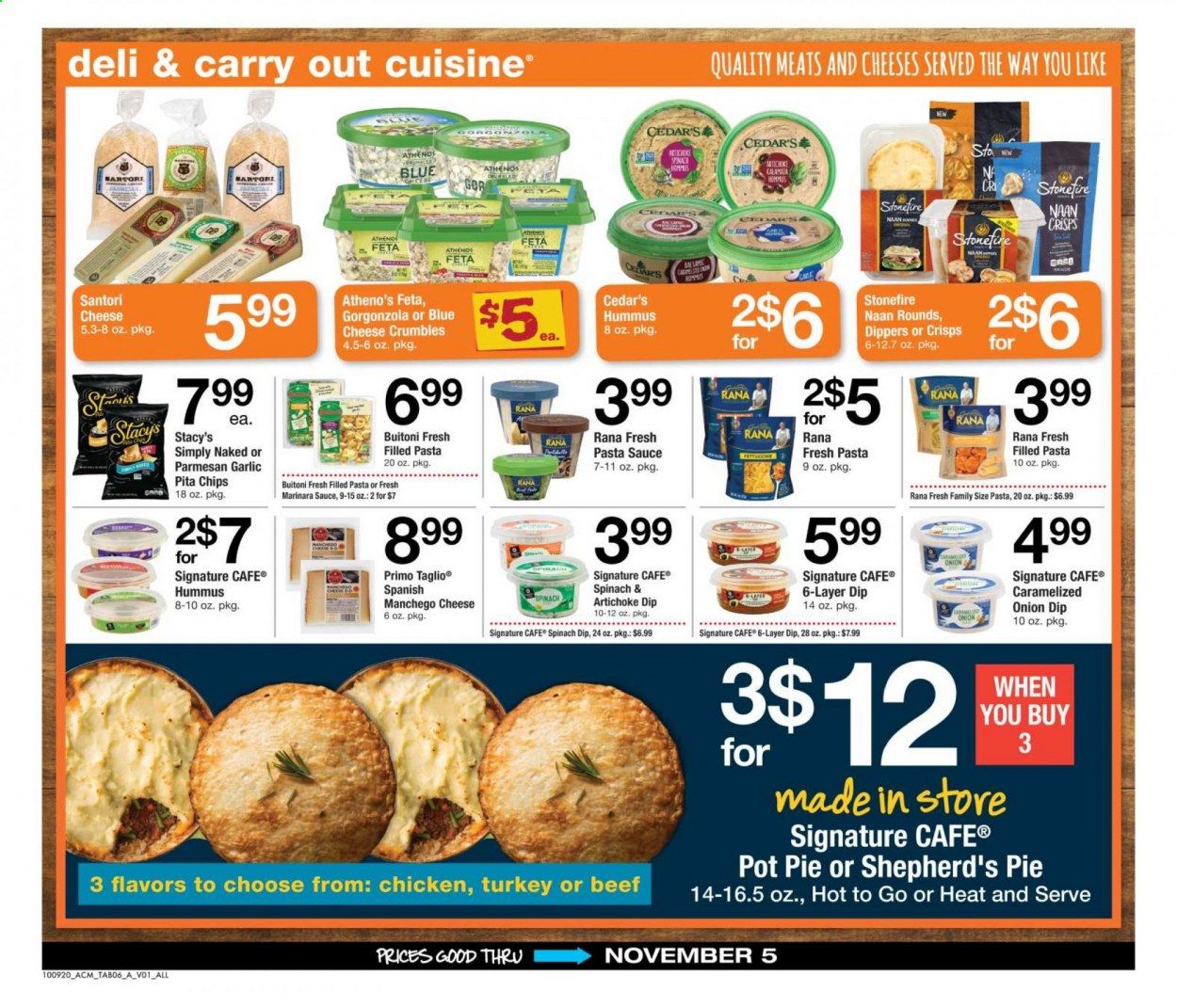 ACME Weekly Ad Flyer October 9 to November 5
