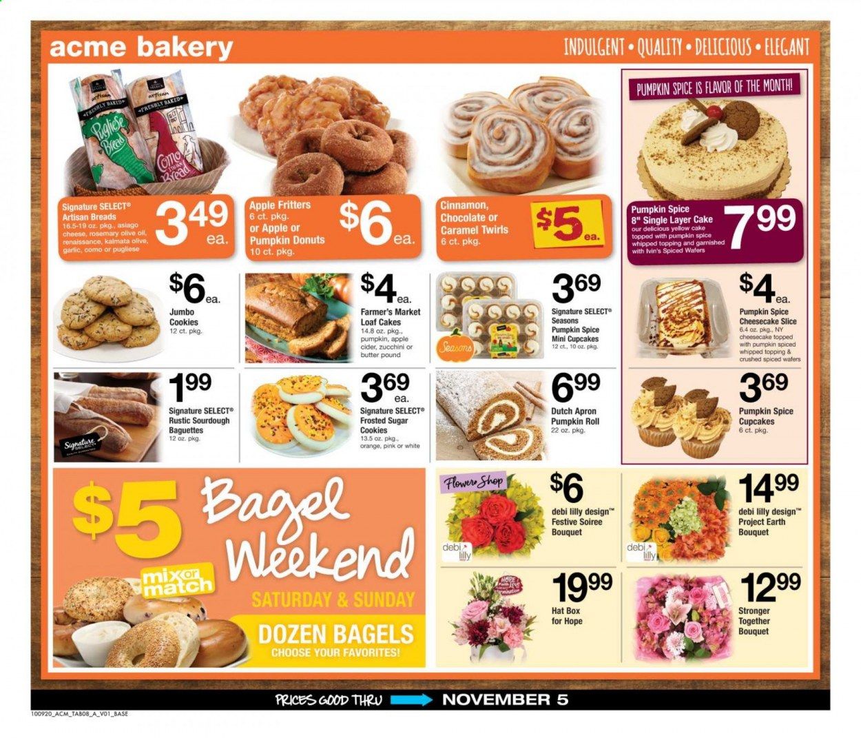 ACME Weekly Ad Flyer October 9 to November 5