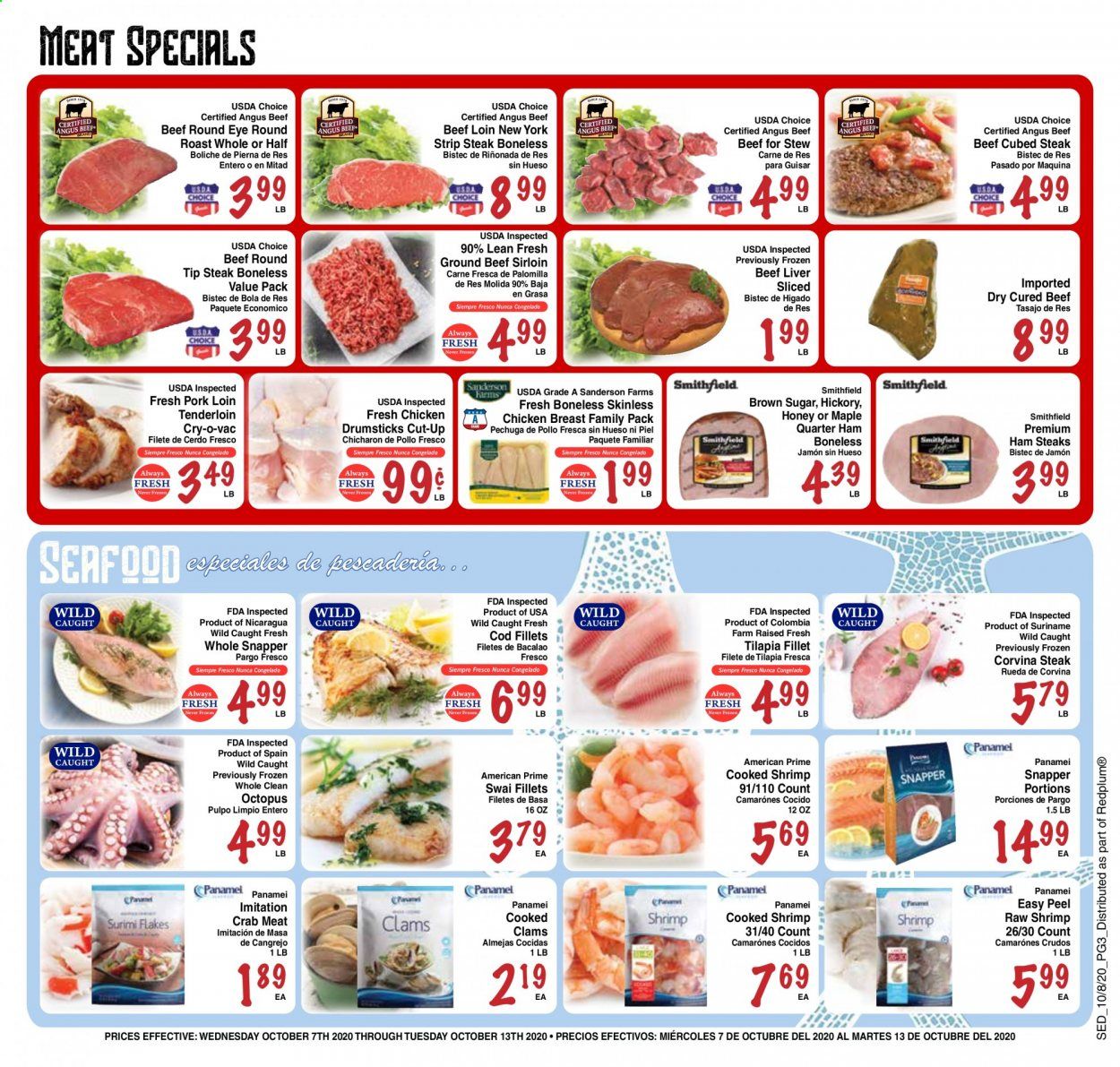Sedano's Weekly Ad Flyer October 7 to October 13