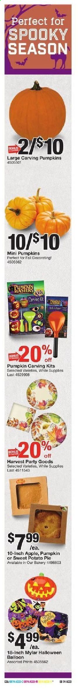 Giant Food Weekly Ad Flyer October 9 to October 15