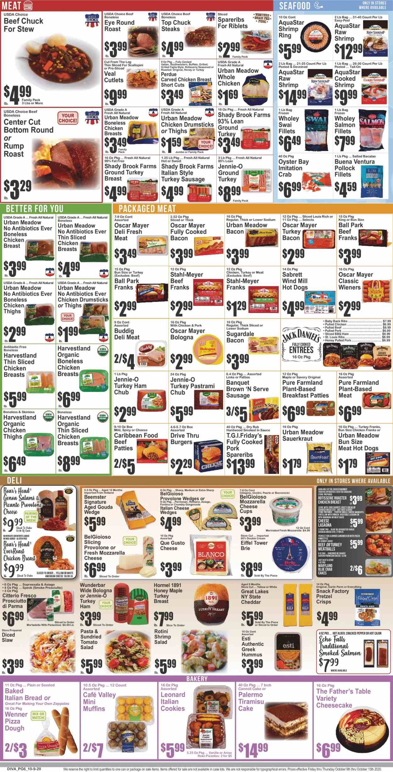 Key Food (NJ, NY) Weekly Ad Flyer October 9 to October 15