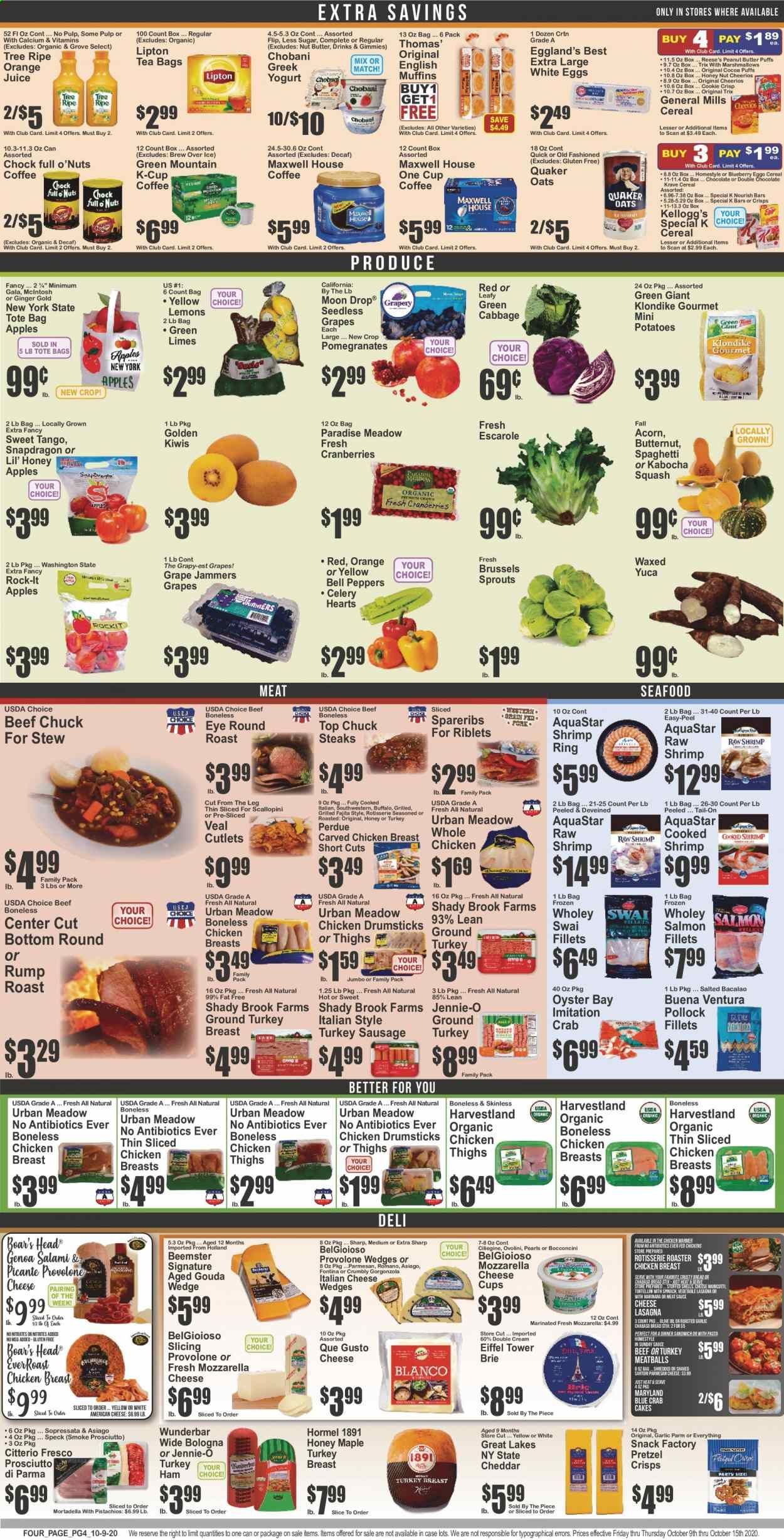 Key Food (NY) Weekly Ad Flyer October 9 to October 15