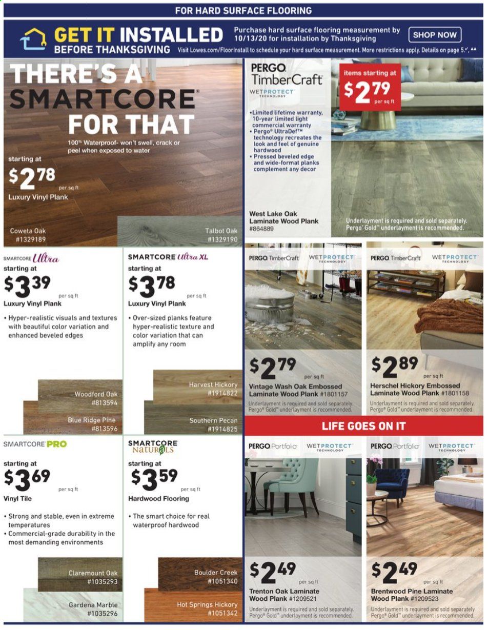 Lowe's Weekly Ad Flyer October 8 to October 14