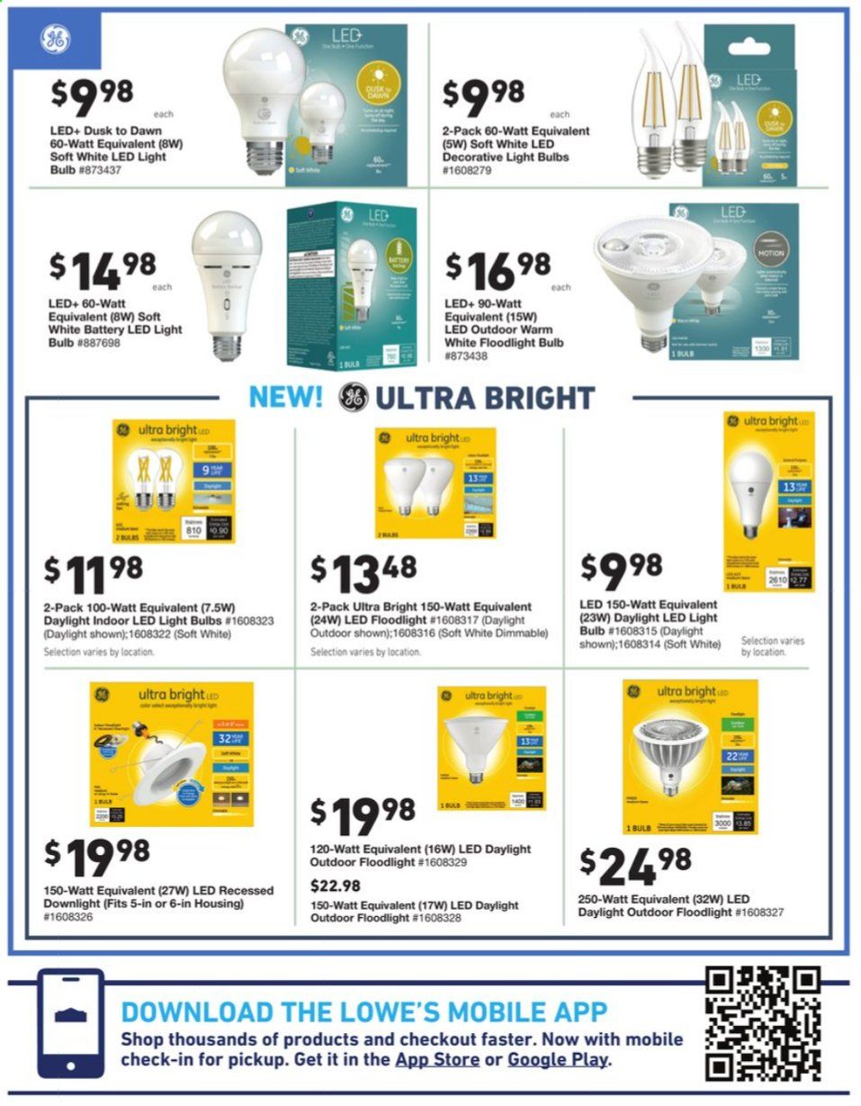 Lowe's Weekly Ad Flyer October 8 to October 14