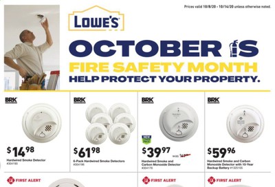 Lowe's Weekly Ad Flyer October 8 to October 14