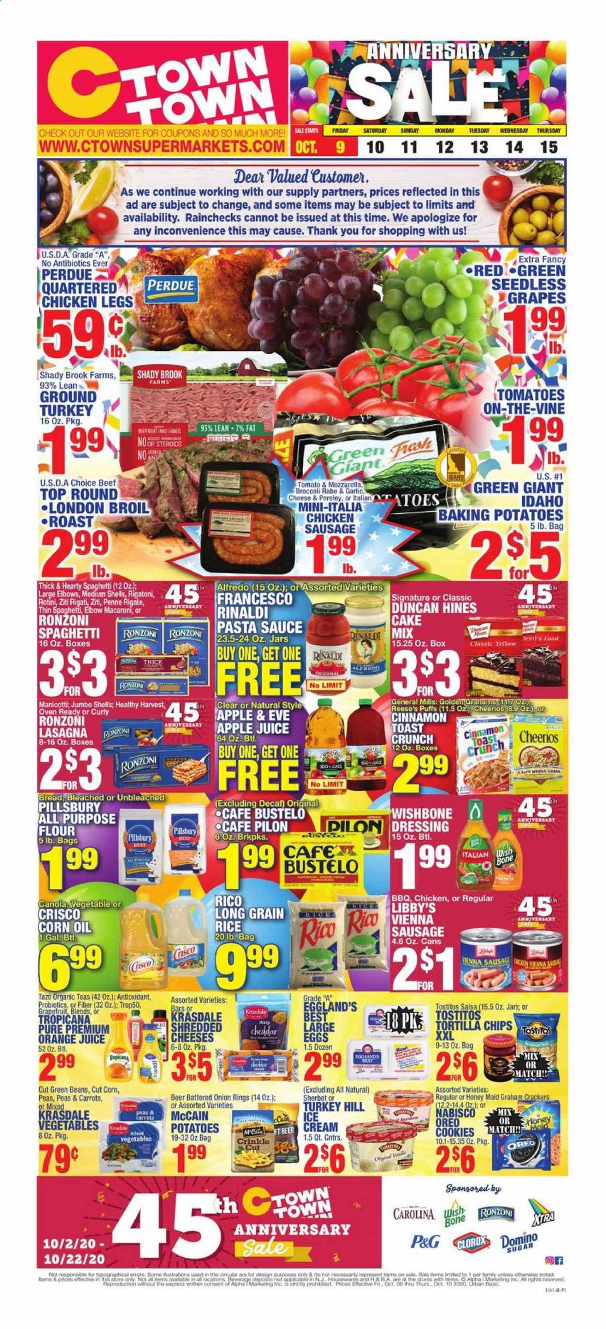 C-Town Weekly Ad Flyer October 9 to October 15