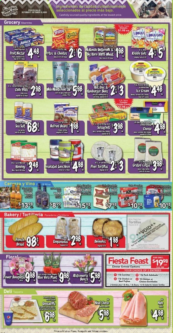 Fiesta Foods SuperMarkets Weekly Ad Flyer October 7 to October 13
