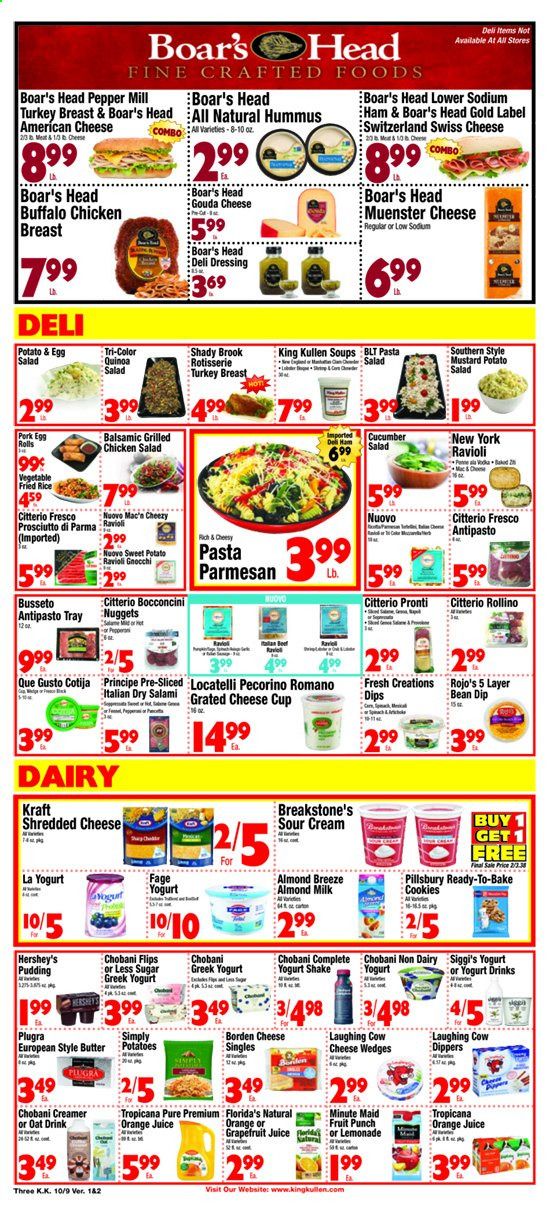 King Kullen Weekly Ad Flyer October 9 to October 15